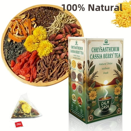 Calm Casa Nutritious Tea ?? Listen to the song and sip the tea moments, natural ingredients, give you a cozy relaxation experience