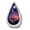 lavender-1, variant on Urns for Ashes - Urn for Ashes for Women with Flowers Theme 3"