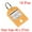 Orange, variant on Uxcell 40x27mm Plastic Key Tags with Split Keyring Light Yellow 16 Count