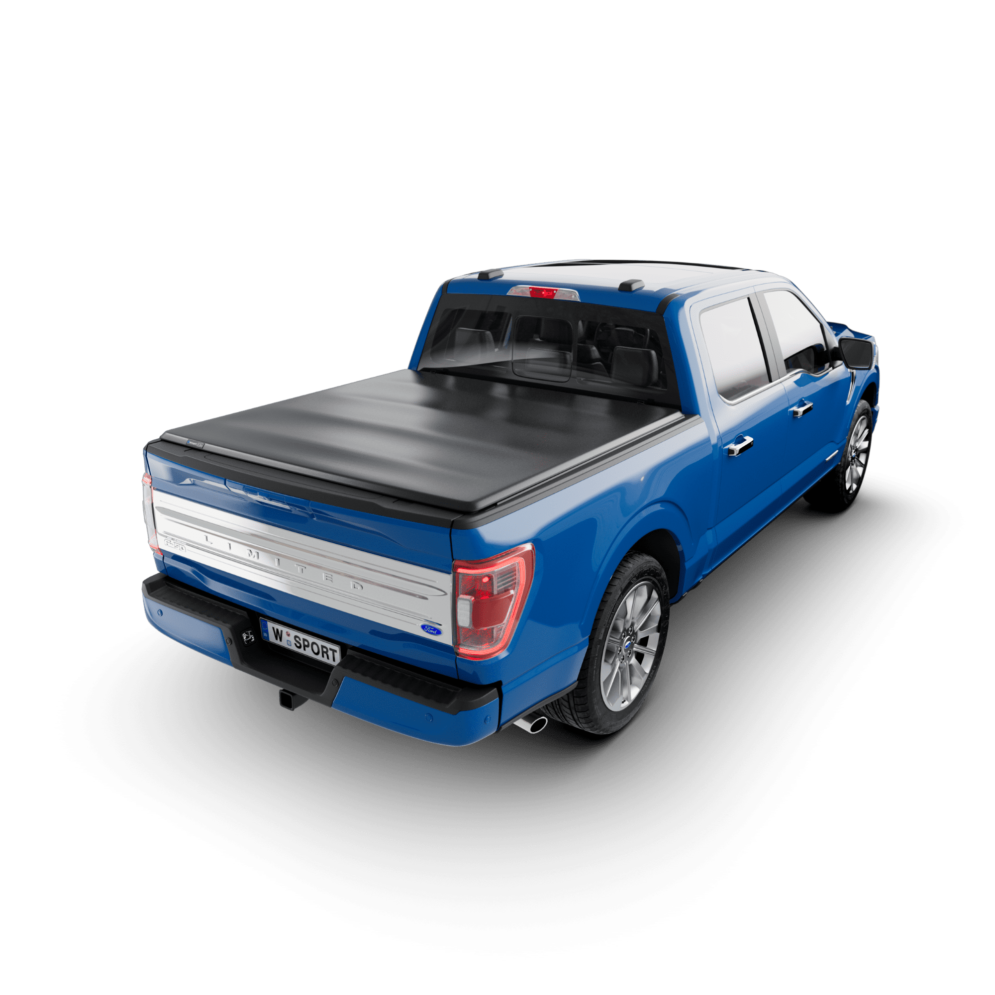 Worksport SC3 PRO Soft Folding Truck Bed Tonneau Cover 233155 Fits 2021 2022 Ford F150 5