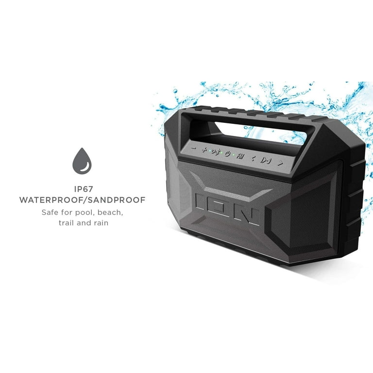 Restored ion ION AQUABOOM MAX Waterproof Bluetooth Speaker
