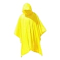 thumbnail image 4 of Clear Rain Ponchos Thick Portable Rain Coat for Climbing Outdoor Hiking Yellow, 4 of 8