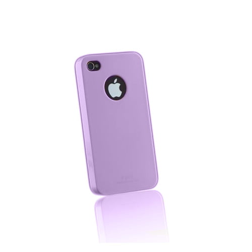 verbannen Aanvankelijk halsband Face iShine Cover Case for Apple iPhone 4 (Lavender) - Walmart.com