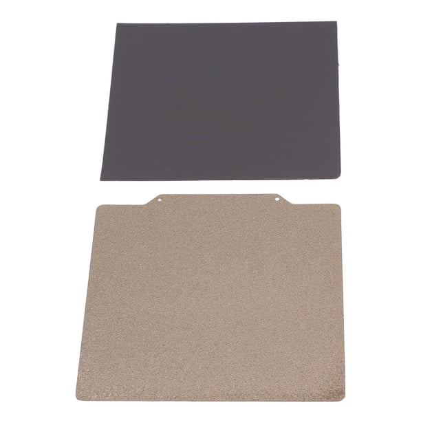 Placa de impresora D flexible, placa de construcción de impresión Placa de construcción de impresión de 165x165 mm Placa de cama de acero con resorte Rendimiento confiable VoborMX herramienta