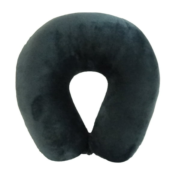 Oversized Fiber Filled Travel Neck Pillow - Adult - Solid Color - 13.25" x 13.25"