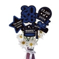 thumbnail image 2 of HaiSphere 2026 Graduation Decorations Vase Insert Sticks, Class of 2026 Table Centerpiece Decor, College High School Graduation Party Supplies Atmosphere Decor for Graduation Gifts,D, 2 of 8