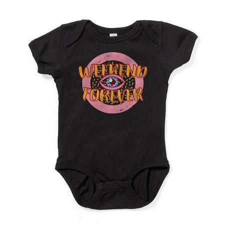 

CafePress - Retro 80S Weekend Forever Body Suit - Cute Infant Bodysuit Baby Romper - Size Newborn - 24 Months