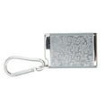 thumbnail image 3 of Box, Embossed Pattern Portable Ashtray Mini Size Aluminum Alloy With Carabiner For Home Room Gold,Silver,Black, 3 of 8