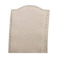 thumbnail image 2 of Benzara Fabric Seat Counter Height Chair with Turned Legs, Set of 2,Brown and Beige-Color:Antique Cherry, 2 of 4