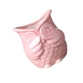 thumbnail image 3 of Owl Design Succulent Pot Gardening Creative Green Plant Ceramic Pot Container for Home Not Smelling Owl (Pink), 3 of 4