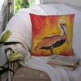 thumbnail image 3 of Carolines Treasures 8344PW1414 Pelican Fabric Decorative Pillow, 14Hx14W, multicolor, 3 of 4