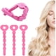 thumbnail image 1 of ER Rodillo de pelo suave y flexible, 18 piezas, rizadores de pelo rosa, rodillos de espuma flexible para dormir para cabello DIY, rizadores de pelo largo, corto, grueso y fino, herramientas de peinado para mujeres y niñas Rojo Verde, 1 of 5