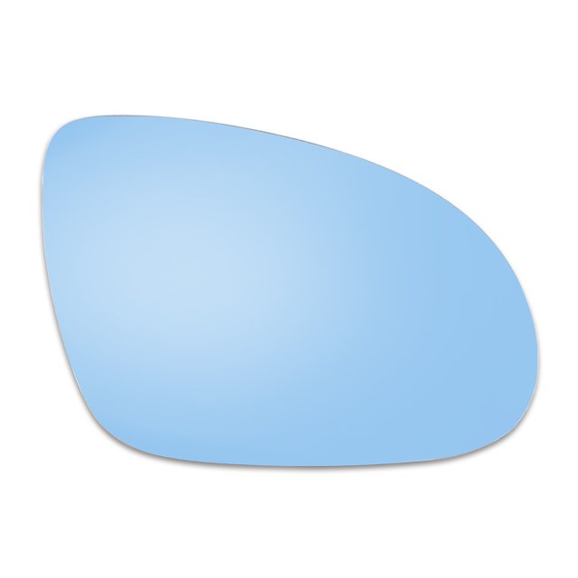 Espejo Vidrio Calentado con Soporte Placa Pasajero Lado Azul para Coche