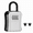 SILVER, variant on Biiend Key Safe Lock Box, Portable Combination Key Storage Box with Resettable 4-Digit Code, Wall Mounted or Hanging Key Lockbox for House Keys, Black