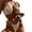 Beige, variant on 2Pcs/Set Halter Adjustable Strap Chain Connection Pleated Bikini Set Micro Triangle Bra High Waist Panties Set Beachwear