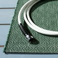 thumbnail image 4 of SAFAVIEH Courtyard Madeline Geometric Indoor/Outdoor Area Rug, Dark Green, 5'3" x 7'7", 4 of 13
