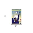 thumbnail image 2 of 12" x 18" New York 1939 World's Fair Vintage Travel Poster Wall Art, 2 of 4