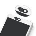 thumbnail image 3 of pc Computer Camera Cover Laptop Webcam Privacy Cover Protective Blocker Black 13.5*9.2*0.7mm Black, 3 of 5