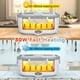thumbnail image 3 of Lonchera eléctrica portátil para hombres, calentador de alimentos de 1.5 litros para adultos con 2 contenedores de acero inoxidable, caja de almuerzo autocalentable de 80 W para coche y camión., 3 of 5