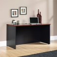 thumbnail image 4 of Sauder Via Wood Computer Desk in Classic Cherry/Black Accents, 4 of 4