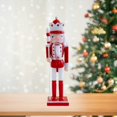 thumbnail image 1 of Elodie Nutcracker Figurine Christmas Decorations Traditional Table Centerpiece Ornament E, 1 of 8