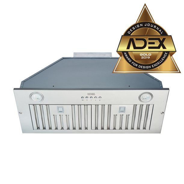 KOBE 30" Insert Range Hood with Baffle & Aluminum Mesh Filters