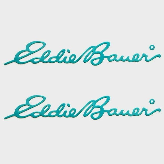 Maxum Boat Emblem Decal Sticker | Raised Eddie Bauer (Pair)