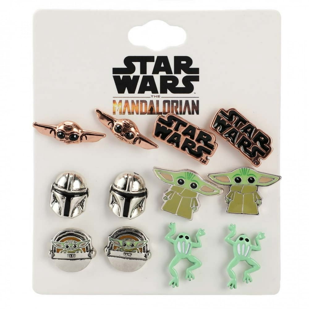 Star Wars Star Wars The Mandalorian Grogu Stud Earring Set Walmart