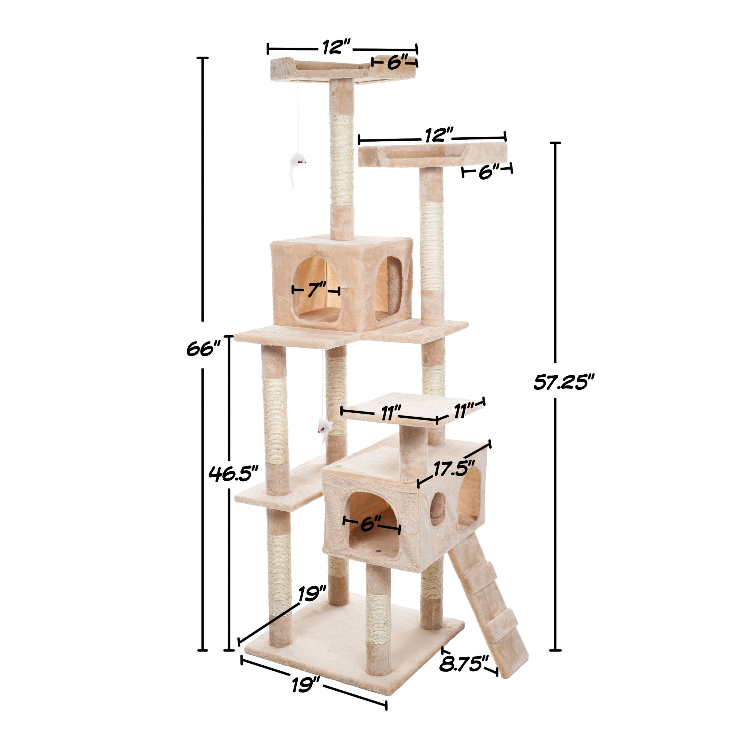 5 foot cat tower sales