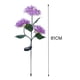 thumbnail image 2 of Lámparas solares para decoración de jardín al aire libre, paquete de 2, lámpara de flores de hortensia solar a prueba de agua, luces LED para exteriores, luz de camino, luces solares para jardín,, 2 of 6