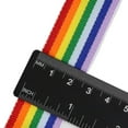 thumbnail image 4 of 10 Meters (10.94 Yards) Rainbow Ribbon Stripes Ribbon For Party Wedding Decoration Gift Wrapping DIY Hair Bows, 4 of 4
