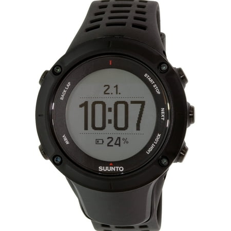 Black Rubber Watch - Men's Ambit 3 SS020677000 Black Rubber Quartz Sport Watch