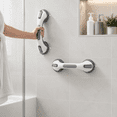 thumbnail image 7 of Shower Handles for Elderly Suction, 2 Pack 12 Inch Shower Grab Bars for Seniors, No Drilling Removable Safety Shower Grip for Bathtubs, Showers, Bathroom, Toilet and Kitchen, 7 of 7