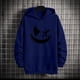 thumbnail image 4 of Sudadera con capucha para mujer, estampada, cuello redondo, manga larga, sudadera con capucha, camiseta, blusa, blusa de poliéster para hombre, 4 of 5