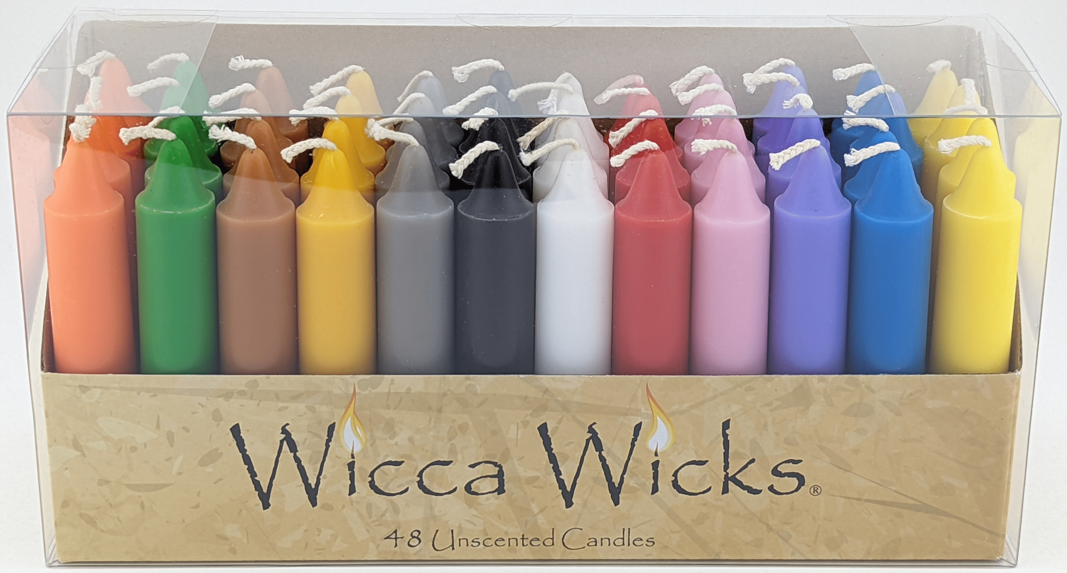 Wicca Magick Ritual Spell Altar inch 6" Taper Candles Pick from 10 Colors! 