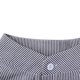 thumbnail image 4 of pstuiky manga larga para hombre, Camisa básica de manga larga para hombre, semiabierta, con cuello alto, botones, informal, holgada, a rayas, de manga larga Tops de hombre m, 4 of 6