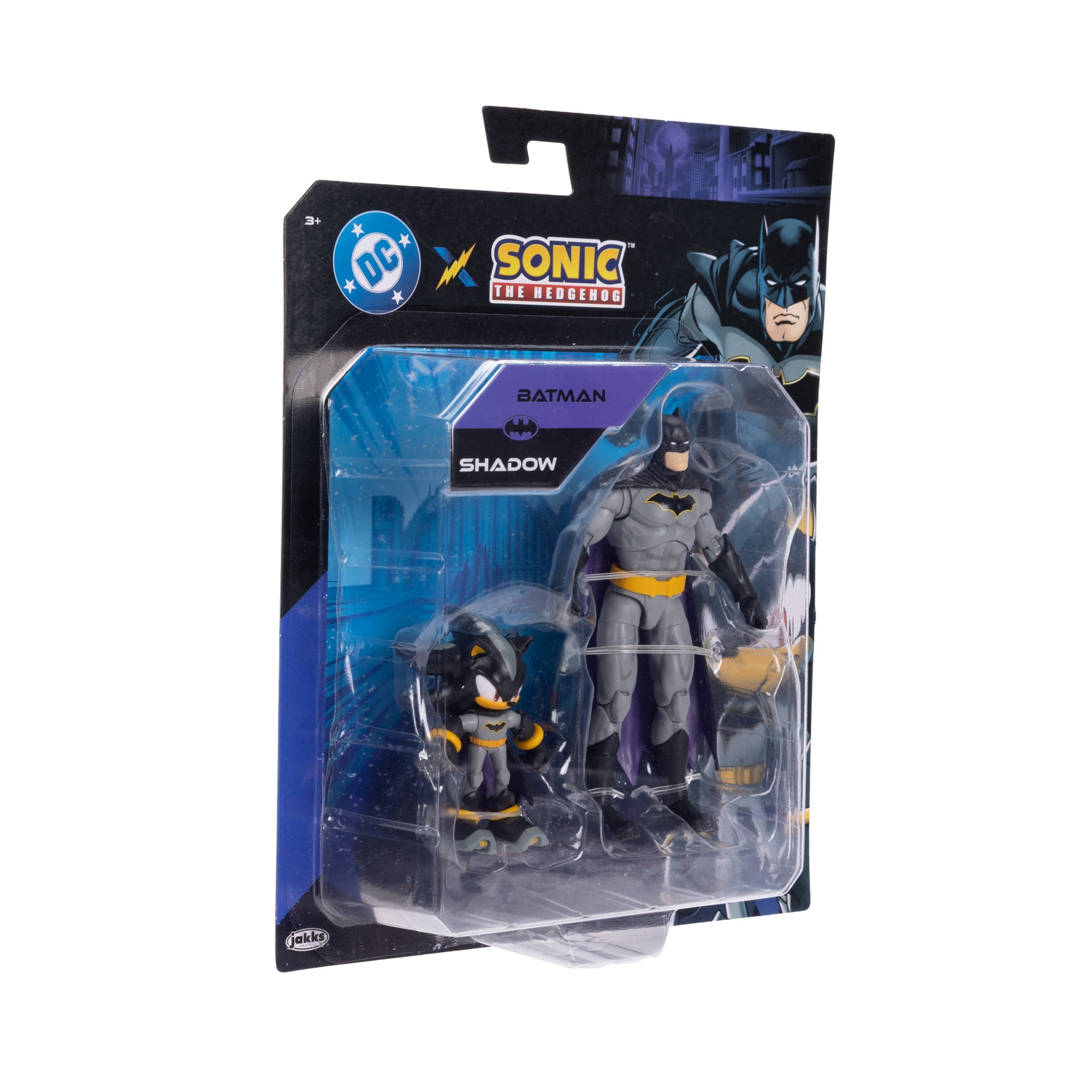 Sonic X DC Action Figure Multipack - 2.5 inch Shadow and 5 inch Batman