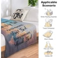 thumbnail image 4 of Christian Blanket Inspirational Thoughts Throw Blanket Bible Verse Prayers Get Well Soon Blankets Soft Lightweight Flannel Blanket 40"x50", 4 of 6