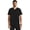 Black, variant on Spencer Scrubs For Men V-Neck Relaxed Fit 360° Stretch