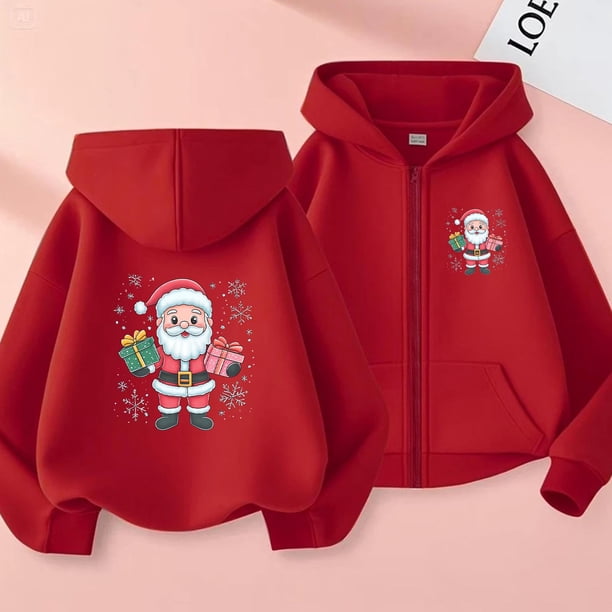 Sudadera deportiva informal con estampado degradado para niños y niñas, cuello redondo, manga larga, poliéster