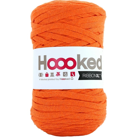 Hoooked Ribbon XL Yarn-Dutch Orange