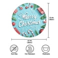 thumbnail image 3 of 15.4" Round Placemat Set of 6 Polyester Fabric Place Mats Non-Slip Dining Kitchen Table Mats for Kitchen Party Decor Festive Decorations, 3 of 5
