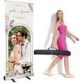 thumbnail image 4 of 33x81" Custom Retractable Banner Stand Signs Roll up Personalized Display with travel case for Business and Trade Shows Advertising, 4 of 4
