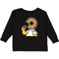 thumbnail image 3 of Inktastic I Like Donuts Boys or Girls Long Sleeve Toddler T-Shirt, 3 of 5