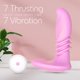 thumbnail image 1 of Vibrador Rosa 5 Modos Succión 7 Vibraciones ClitorisHA441, 1 of 5
