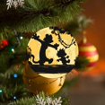 thumbnail image 6 of Calvin And Hobbes Circular Ceramic Pendants Christmas Tree Decorations Hanging Ornaments Xmas Round Ornaments 4 Pcs, 6 of 8