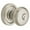 Lifetime Satin Nickel, variant on Baldwin 5208.Entr Classic Style Single Cylinder Keyed Entry Door Knob Set - Bronze