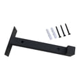 thumbnail image 4 of WEUVEB 1Pack Load Bearing Holder Modern Shelf Support Bracket Black For Bookshelf, 4 of 8