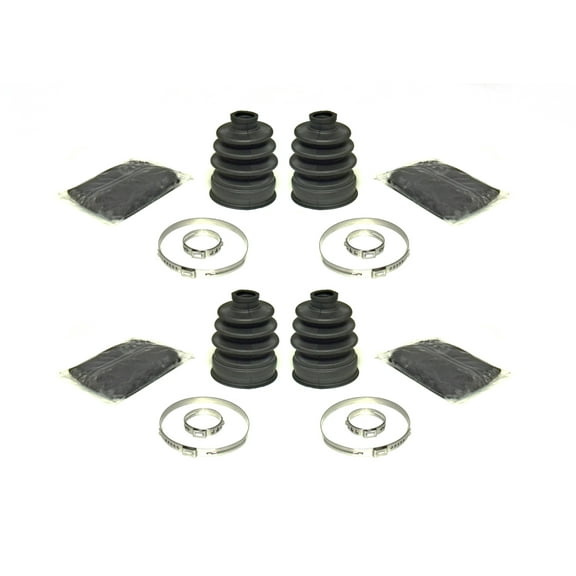 Rear CV Boot Set for Honda Rincon 650 & 680 4x4 2003-2022, Heavy Duty