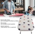 thumbnail image 4 of Ironing Board with Iron Rest Plate, Mini Ironing Board Foldable Sleeve Portable Countertop Ironing Board with Cotton Cover Ironing Table for Home Travel[#2], 4 of 9